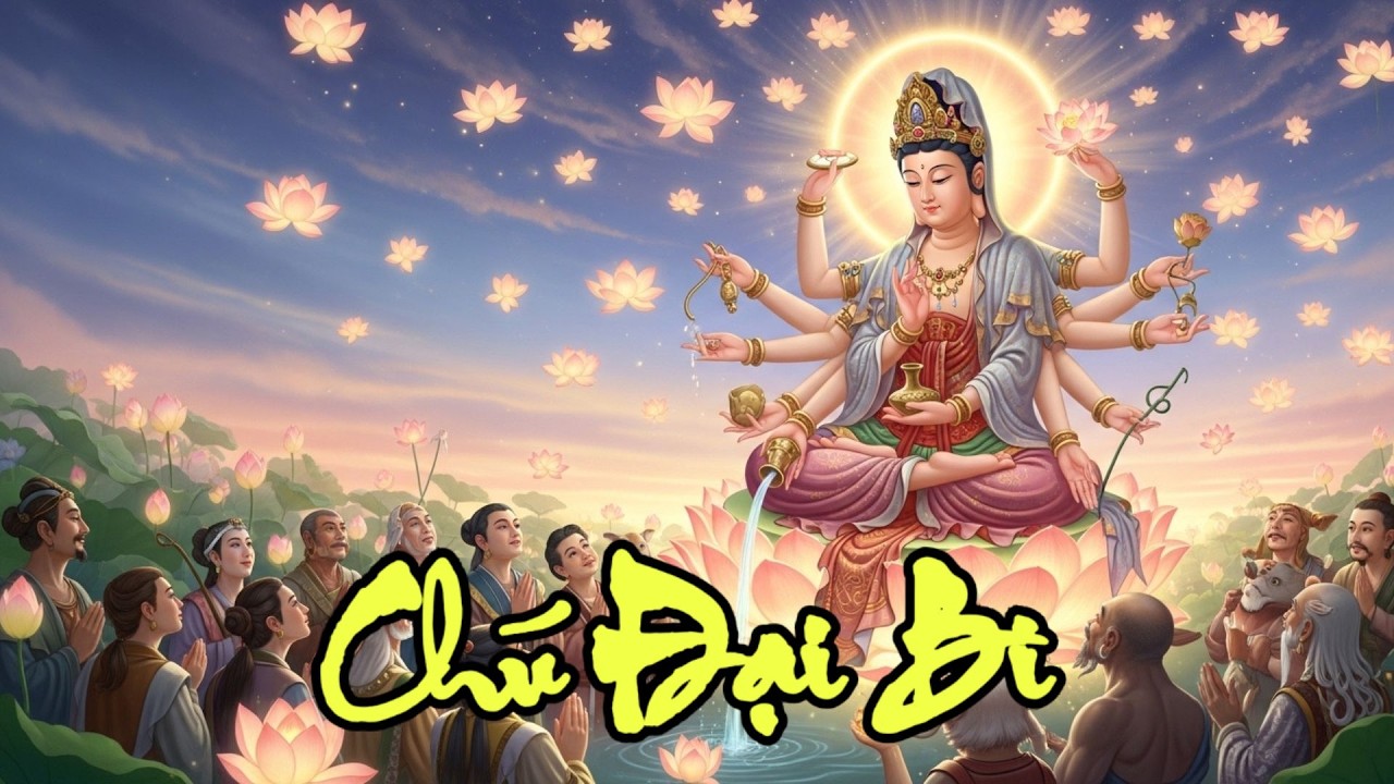 Chú Đại Bi Tiếng Phạn 🌿 Nīlakaṇṭha Dhāraṇī | Trì Tụng Mỗi Ngày Để Tâm An – Phước Lành Tăng Trưởng
