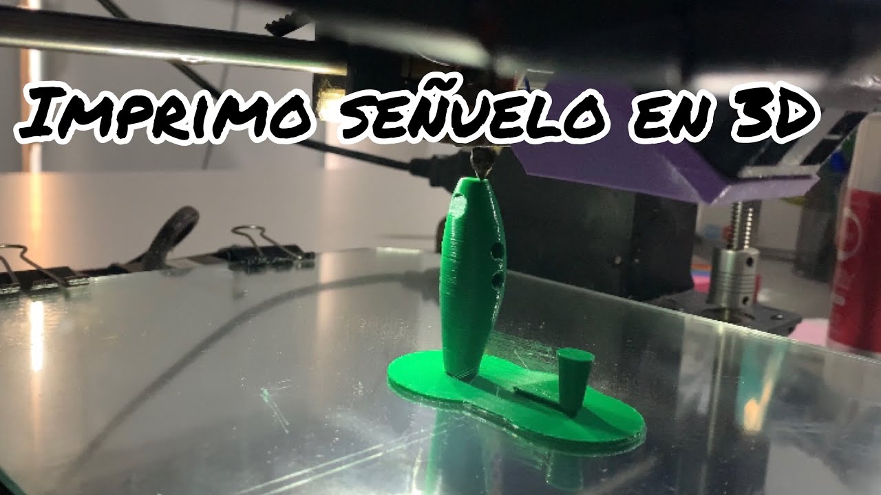 Imprimo un señuelo en 3D - whoper plopper Lure