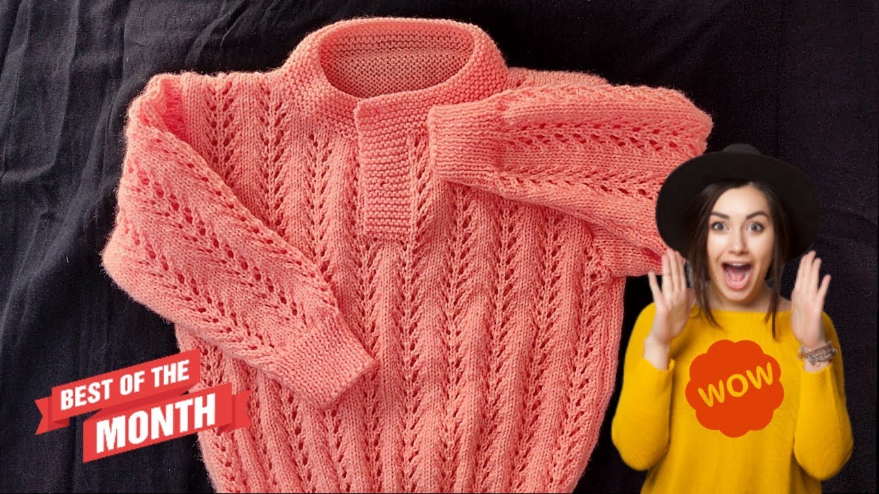 Learn to Make Baby Sweater | (Knitting) Pattern | Hand Knitted Sweater Design (आसान तरीके से बनाए)