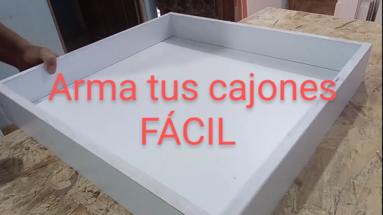 Cómo armar cajones? dos formas fáciles de hacerlo