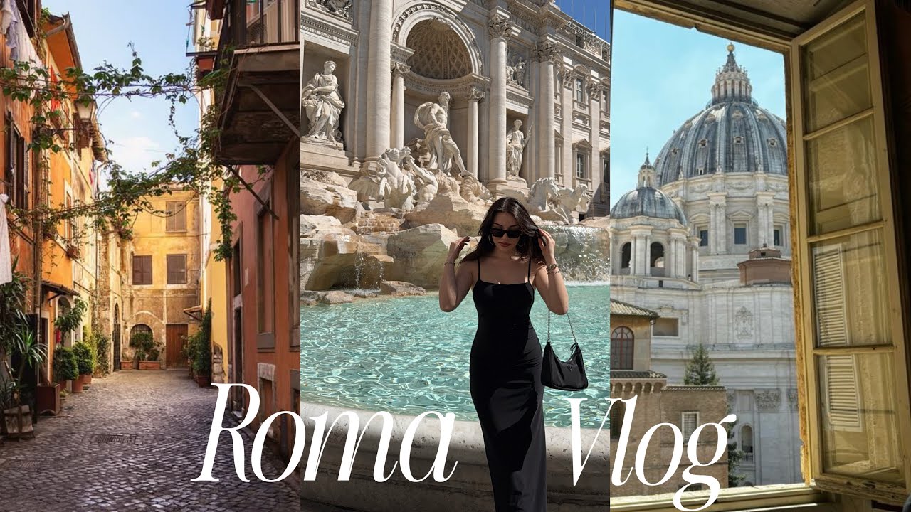 Roma Vlog Part 1 🇮🇹 | Vatikan, Aşk Çeşmesi, Trastevere