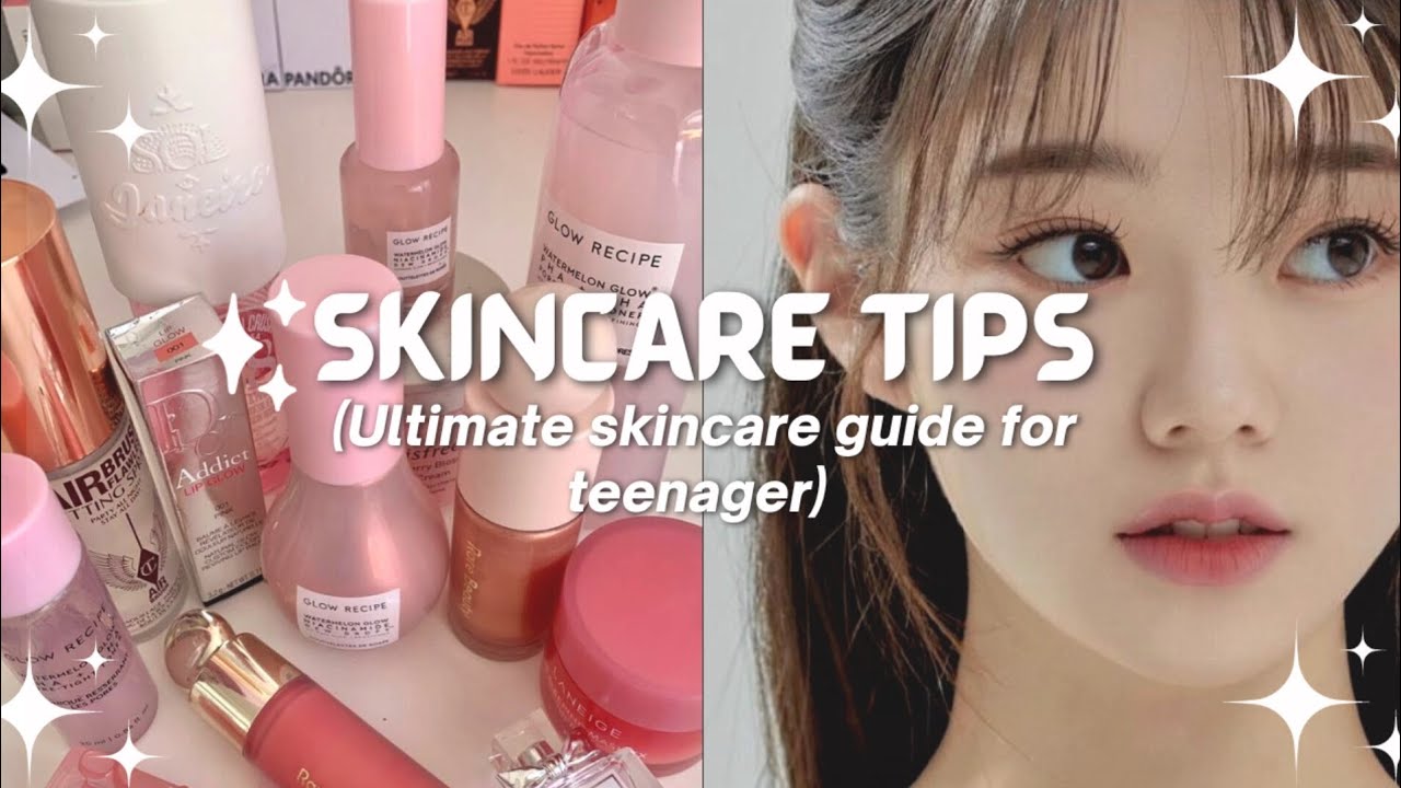 Beginner skincare routine for Teens 🧴/11 - 18 years/simple teenager skincare #skincare #glowup