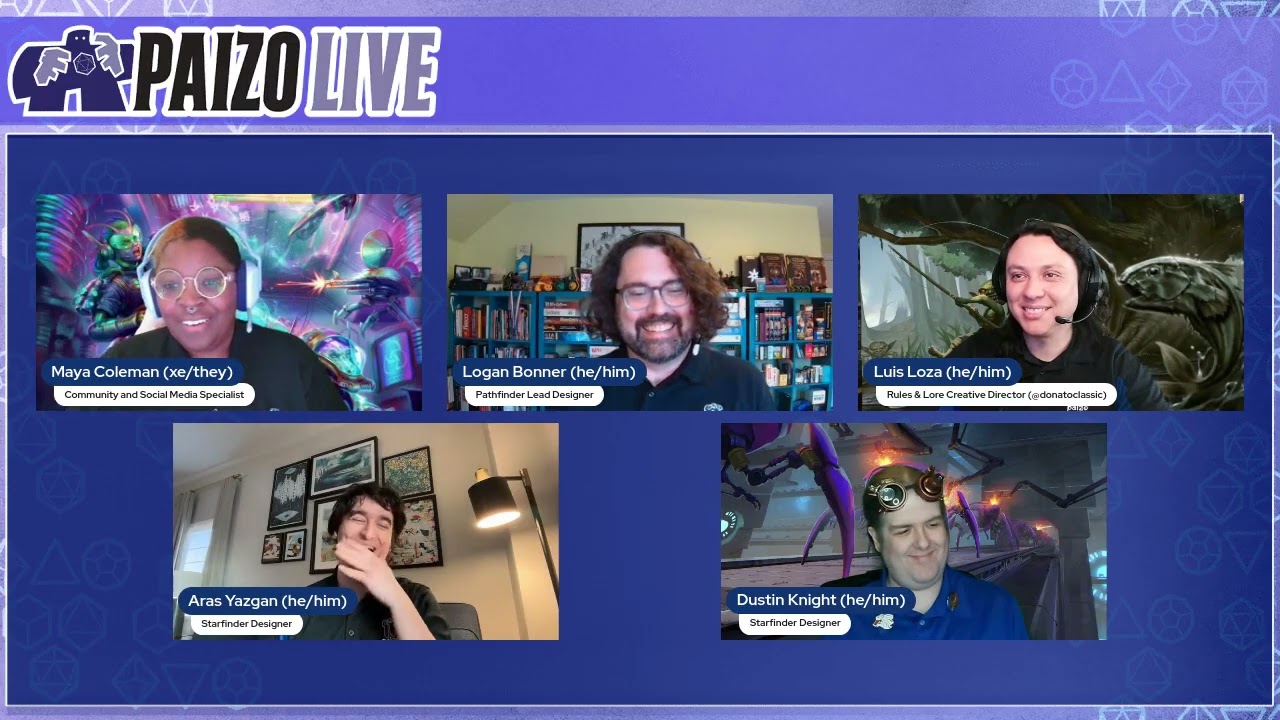 Paizo Live Special: Rules & Lore Announcements