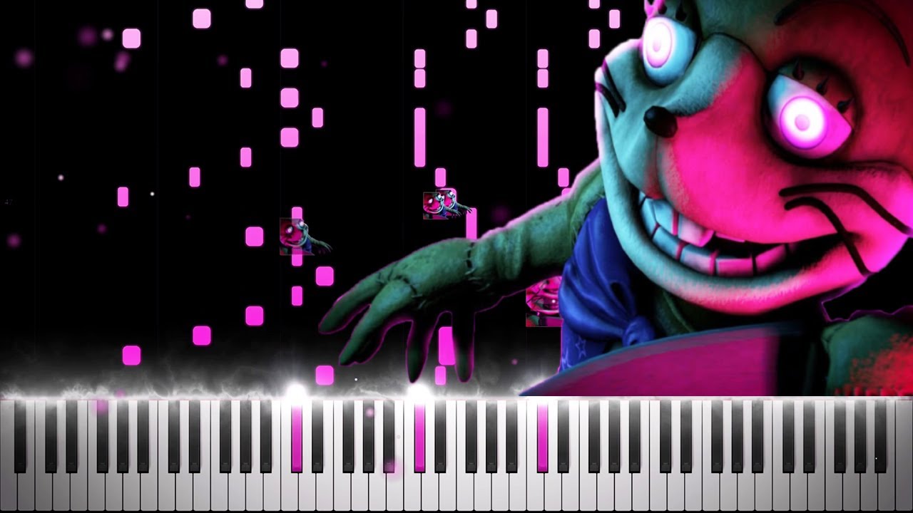 FNAF GLITCHTRAP SONG (Darkest Desire) - Dawko & DHeusta (Piano Cover Remix)
