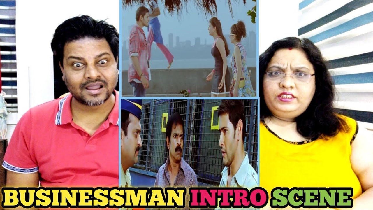 Businessman Intro Scene Reaction | MAHESH BABU, Kajal Aggarwal | Businessman movie scenes | Reaction