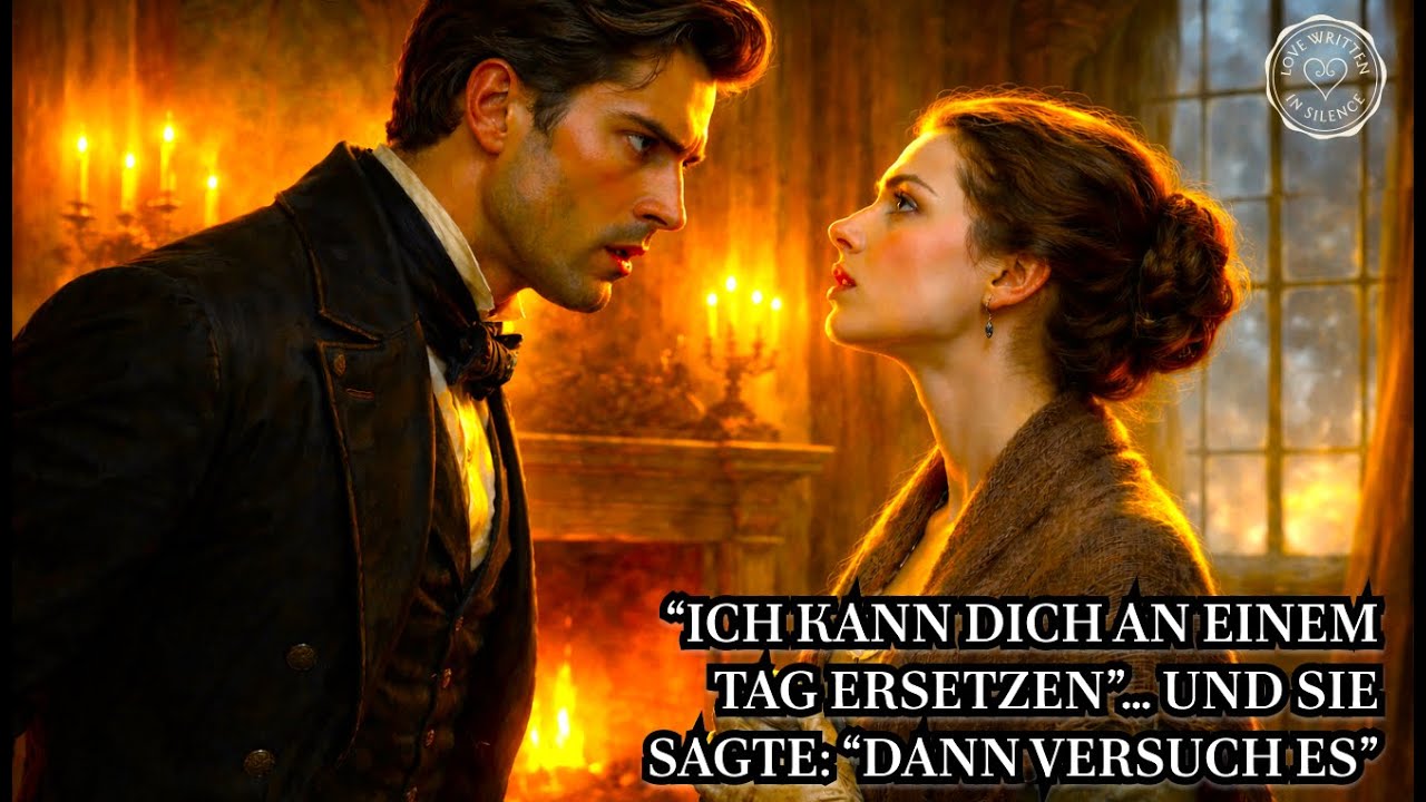 „Ich kann dich an einem Tag ersetzen“, sagte der Herzog. „Versuch’s.“ Sie ging. Er vergaß sie nie