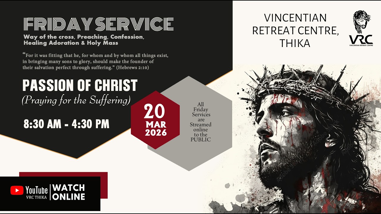 FRIDAY SERVICE (20 - MARCH  - 2026)