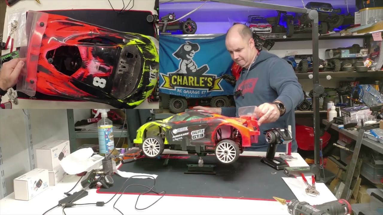 essais video et changement moteur Hobao Vte