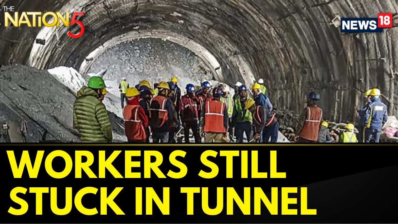 Uttarkashi Tunnel Collapse | 40 Workers Still Stuck In The Uttarakashi Tunnel | Uttrakhand | News18