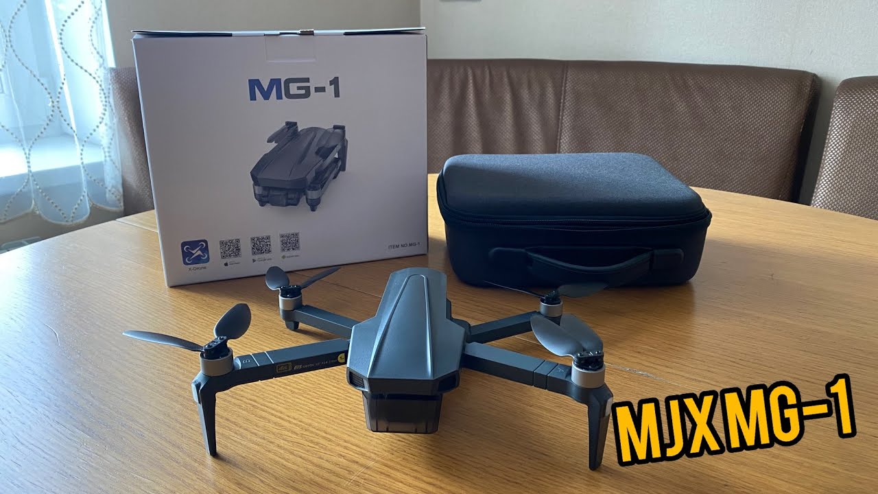 MJX MG-1 4K квадрокоптер для НОВИЧКА! | бюджетный дрон | new MJX