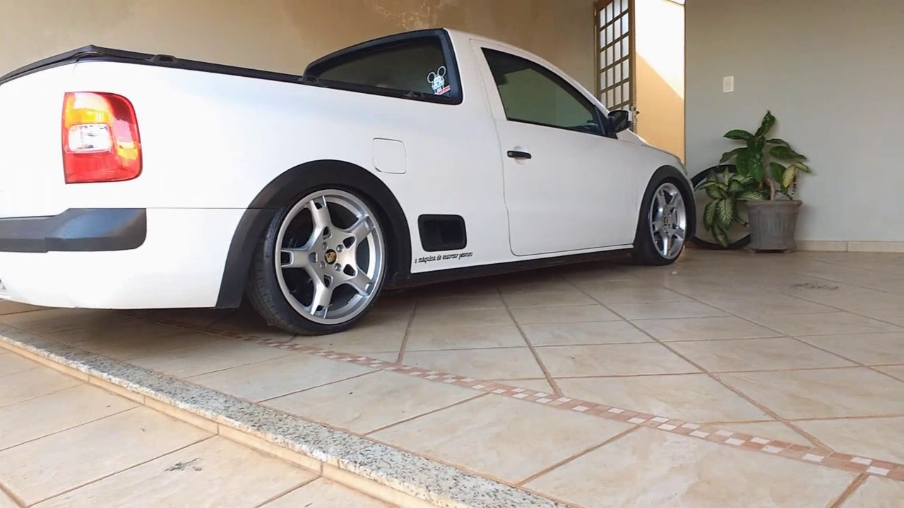 Saveiro G5 - Aro 18 - Suspensão a AR 1/2" !