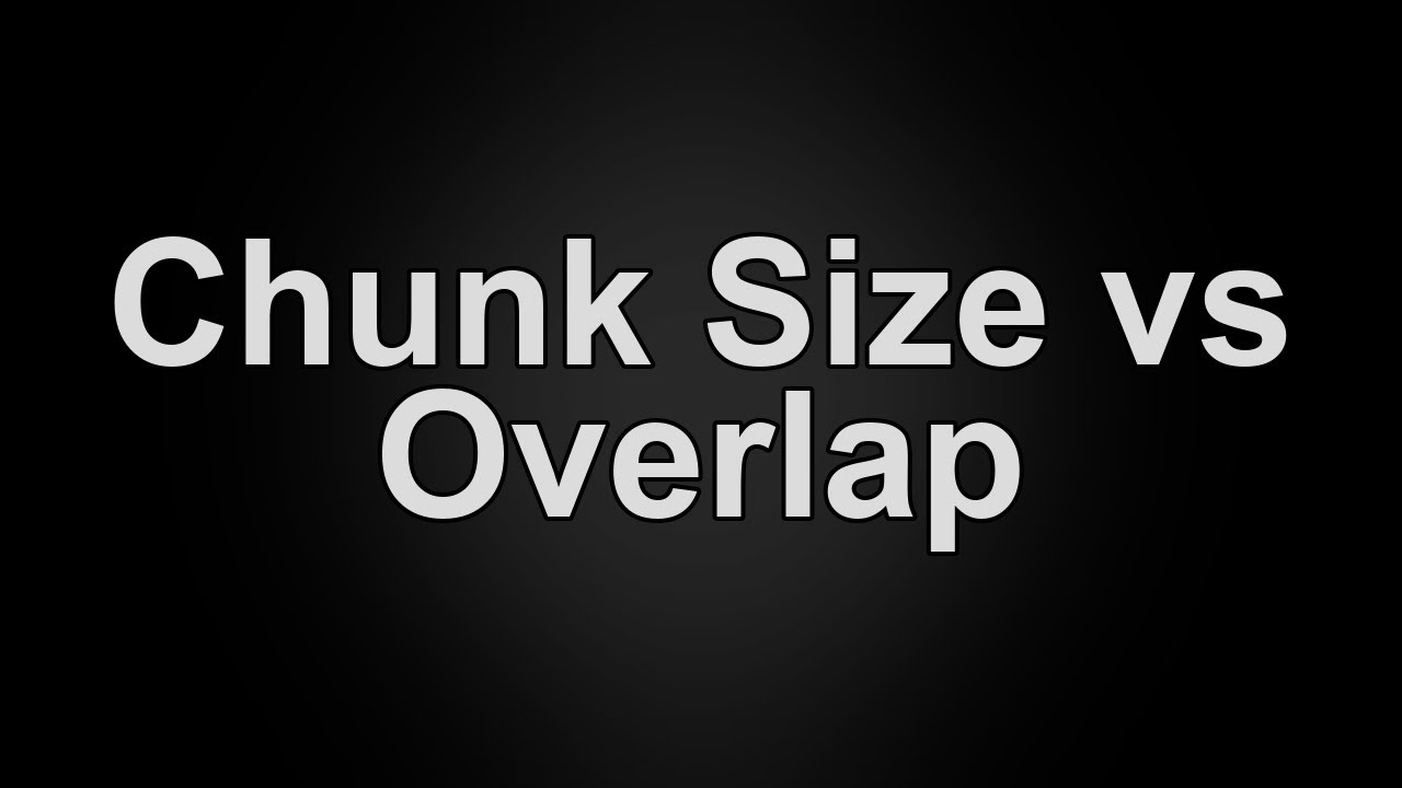 Chunk Size vs Chunk Overlap in RAG Explained in 60 Seconds | AI Glossary