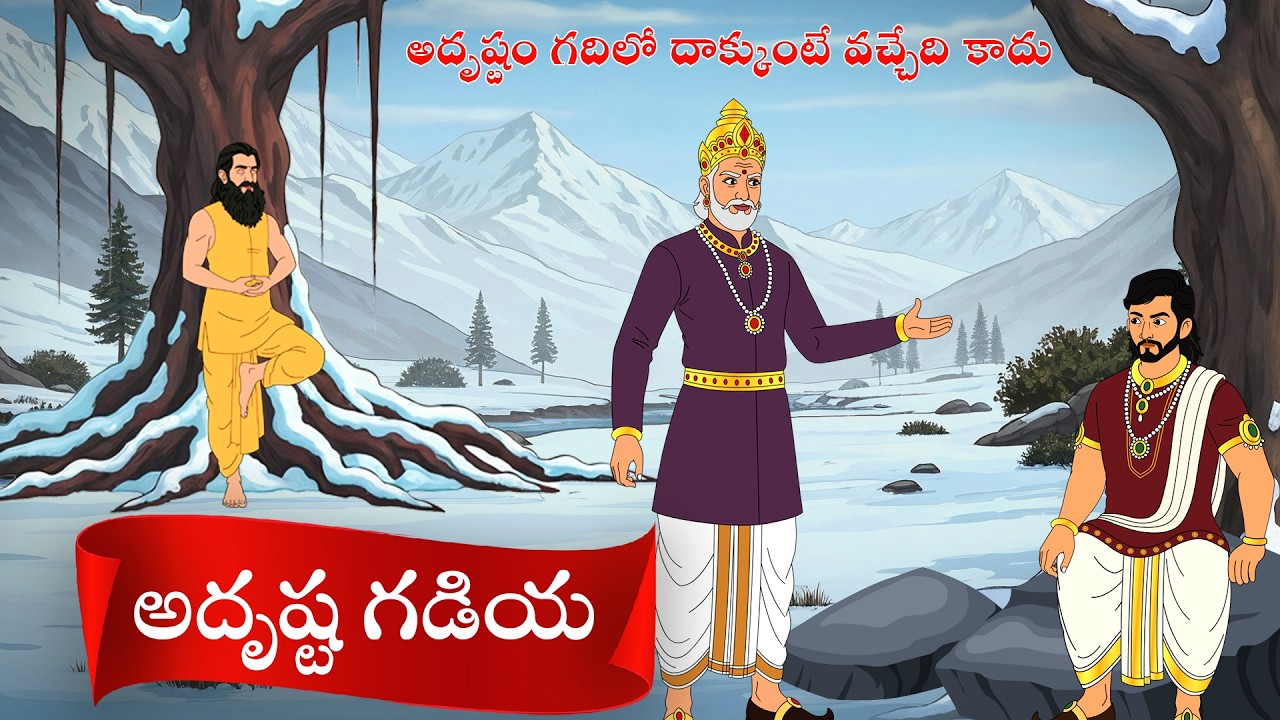 Telugu Stories - అదృష్ట గడియ - Moral Stories Telugu - New Golden Stories