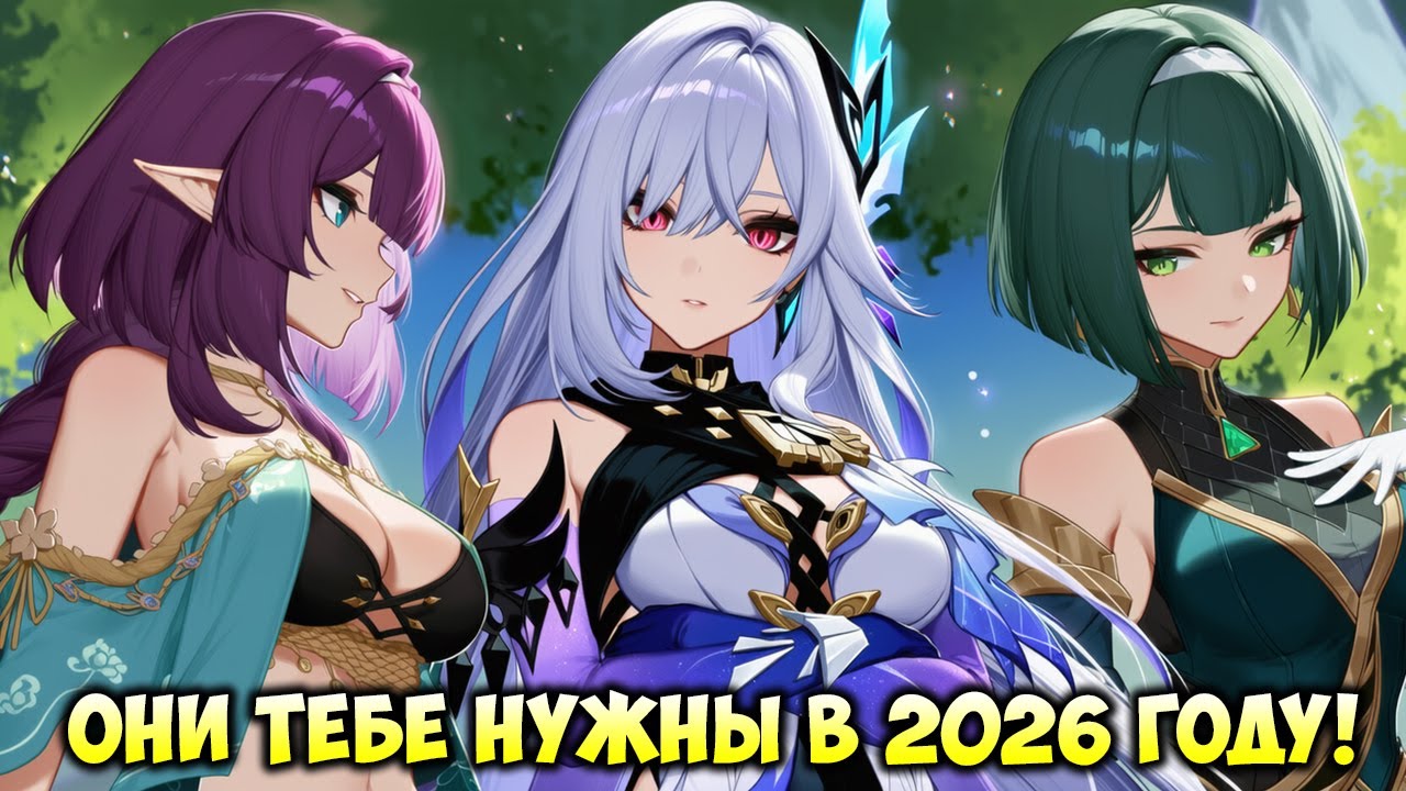KNOCK OUT THESE CHARACTERS IN 2026 - GENSHIN IMPACT
