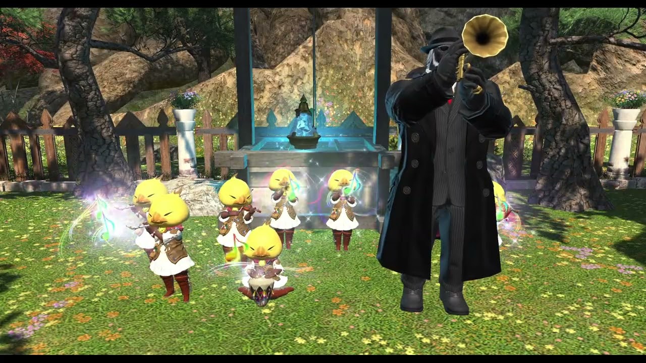[ • FFXIV Bard Performance • ] Final Fantasy XIV - Dedicated to Moonlight