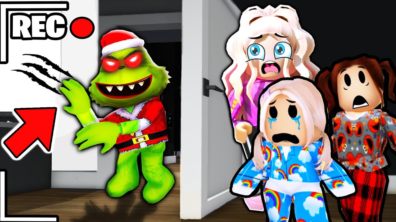 GRINCH imi URMARESTE COPILUL DE 8 ANI în Roblox Snapchat!!