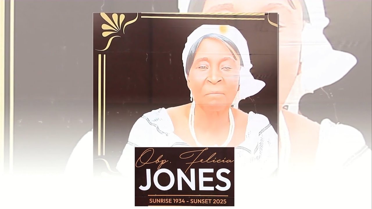 OBAAPANIN FELICIA JONES  FUNERAL SERVICE  IN GHANA 