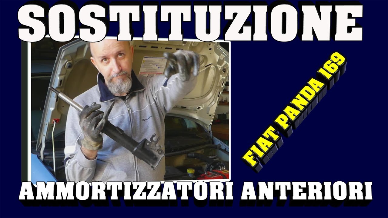 Cambiare gli ammortizzatori anteriori. Esempio su Fiat Panda 169 (tutorial)