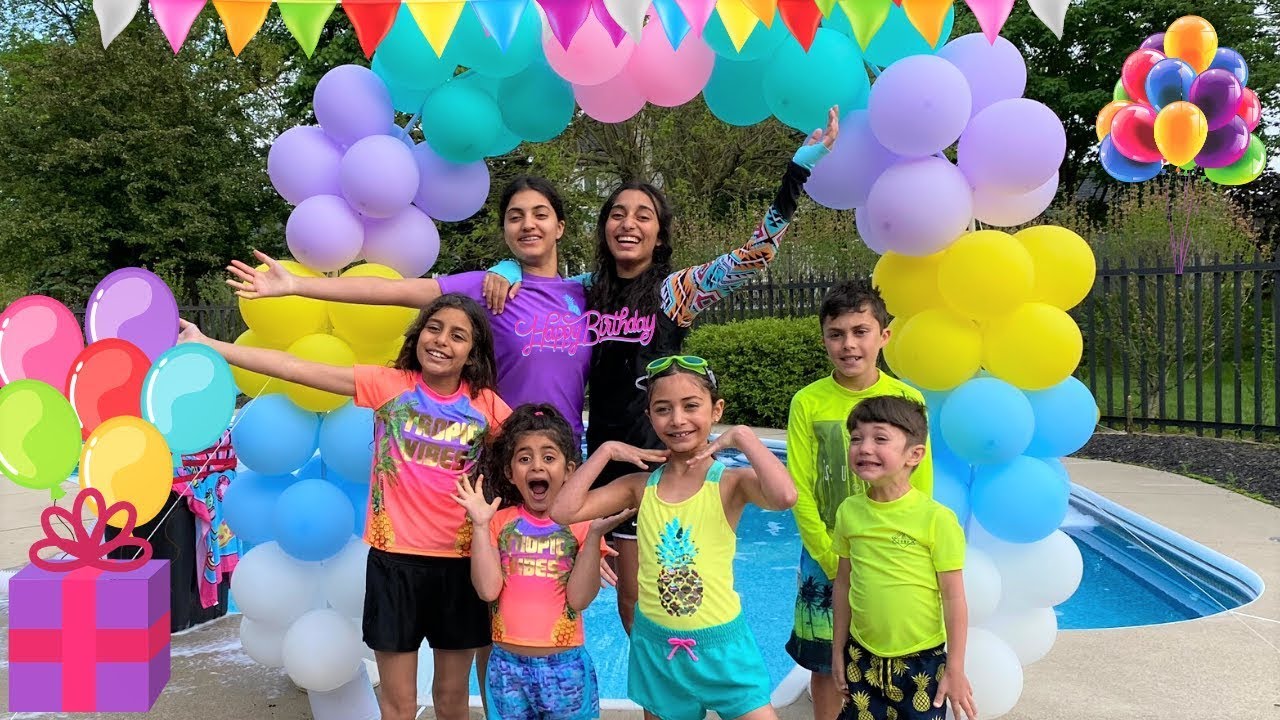 Fiesta sorpresa de feliz cumpleaños para Heidi
