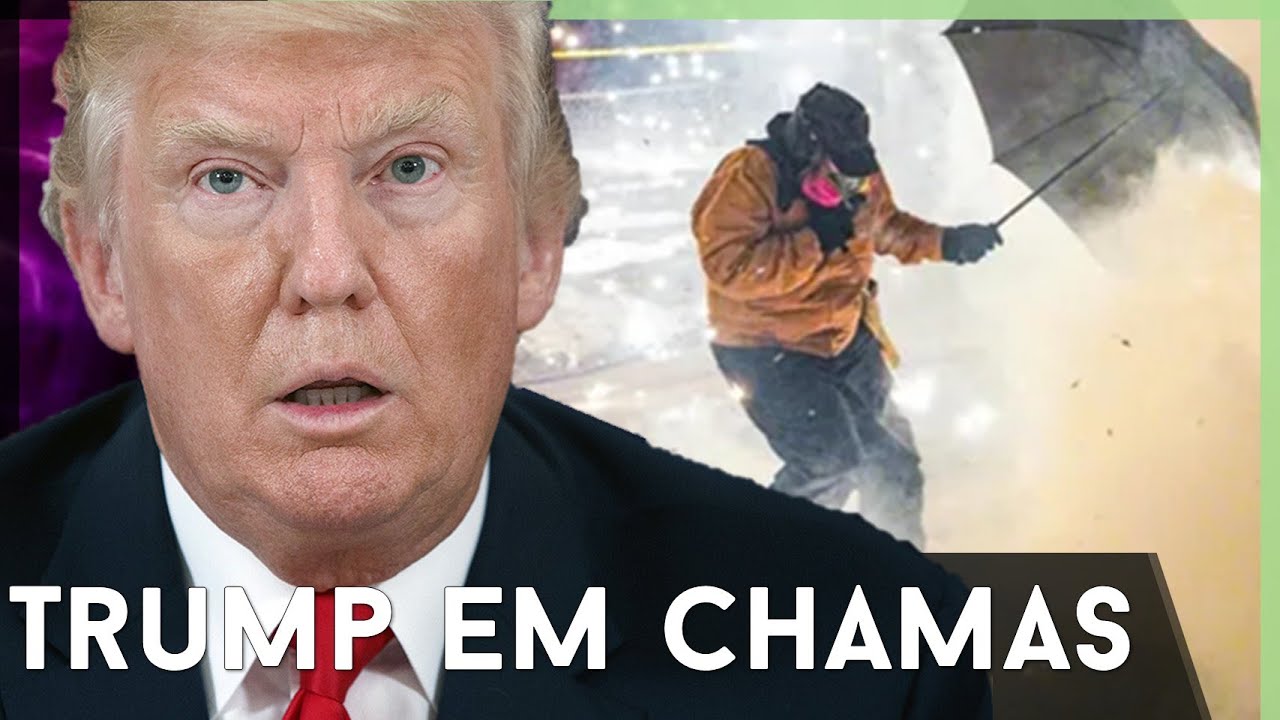 🚨TRUMP EM QUEDA! Milhares protestam nos EUA