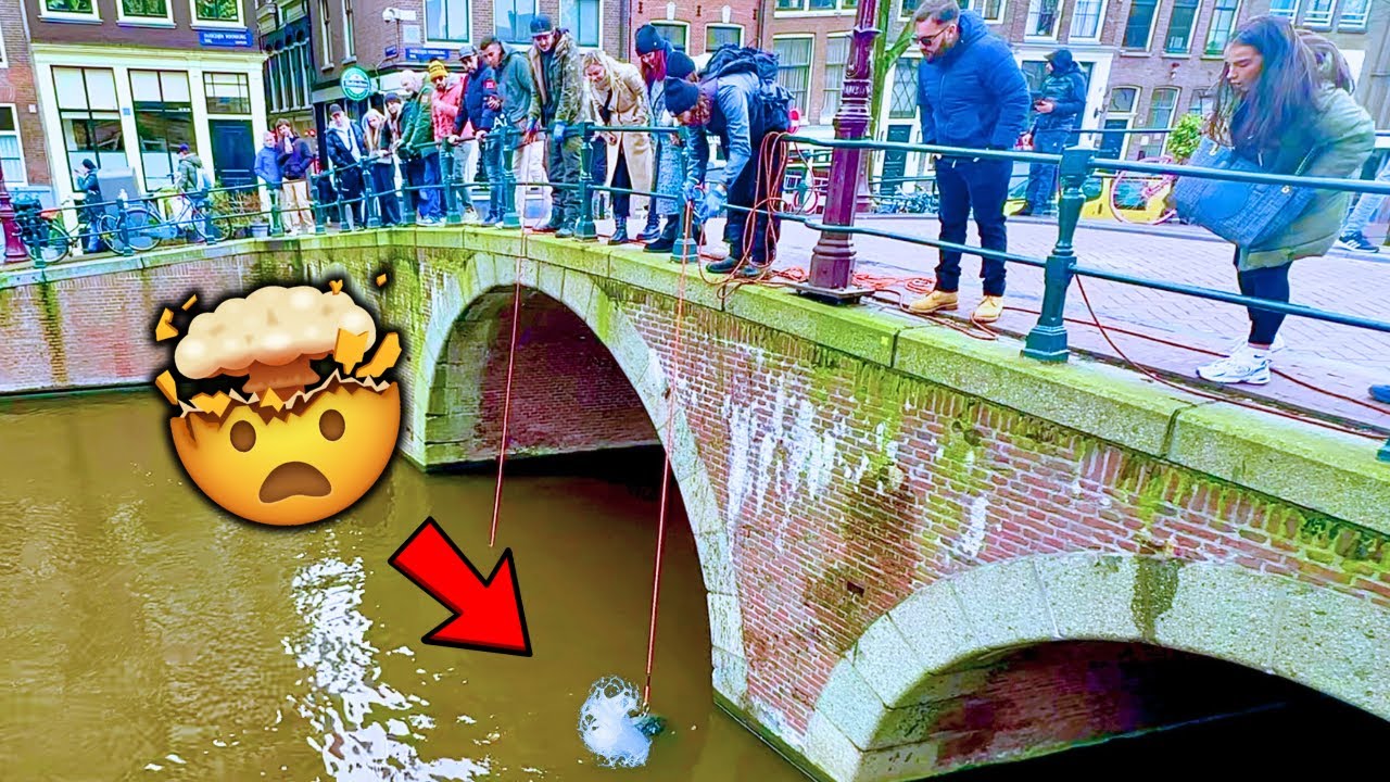 ¿¡Qué Pasa Ahora?! Pesca Magnética en los Viejos Canales de Ámsterdam
