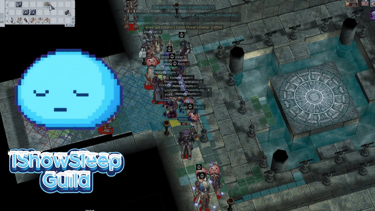 ISHOWSLEEP GUILD War Of Emperium - Ragnarok OGxAOR 