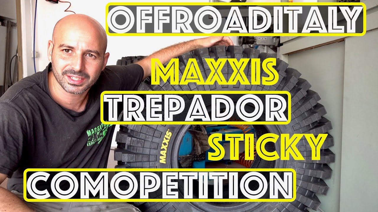 Tutorial Off Road Italy Maxxis Trepador Competition Stiky