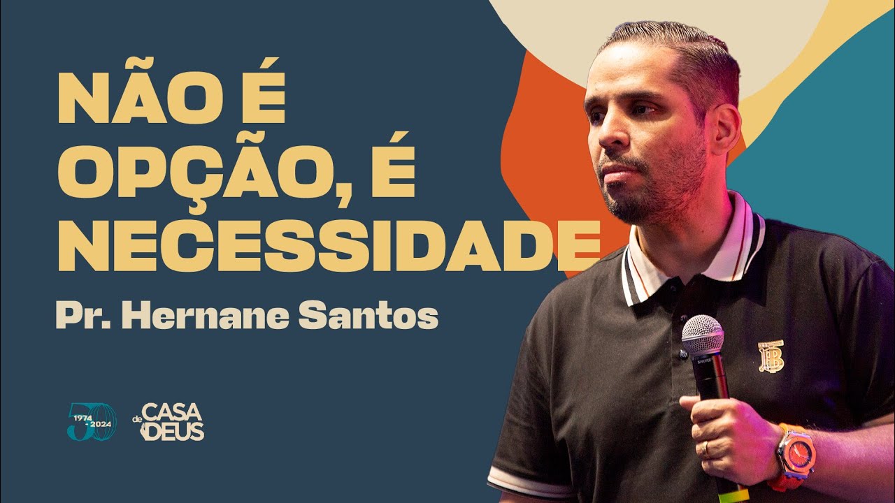 Você PRECISA do batismo no Espírito Santo | Pr. Hernane Santos | Deus do Sobrenatural #CONF24