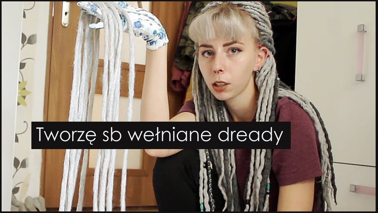 Jak zrobić samemu WEŁNIANE DREADLOKI *DIY dreads*