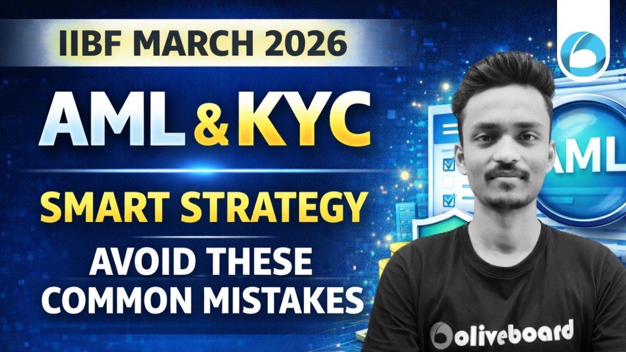 IIBF AML KYC March 2026 Strategy | Avoid These Common Mistakes | Smart Preparation Plan | Ajay Sir