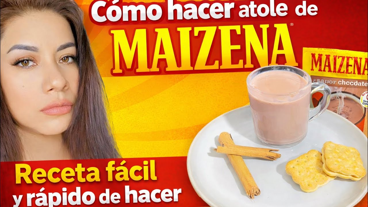 Cómo hacer atole de MAIZENA Receta fácil y rápido de Hacer