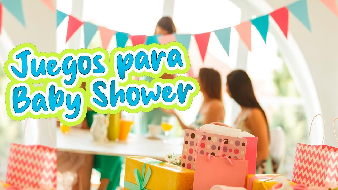 JUEGOS Y ACTIVIDADES PARA BABY SHOWER 🍭