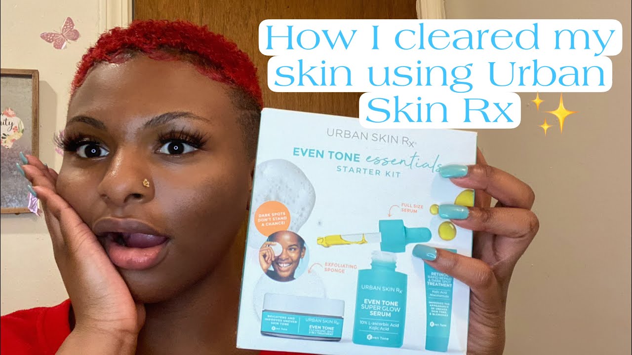 Urban Skin Rx| AM/ PM Skin Care Routine to Fade Dark Marks and Hyperpigmentation ✨| Tykia Joshae💞