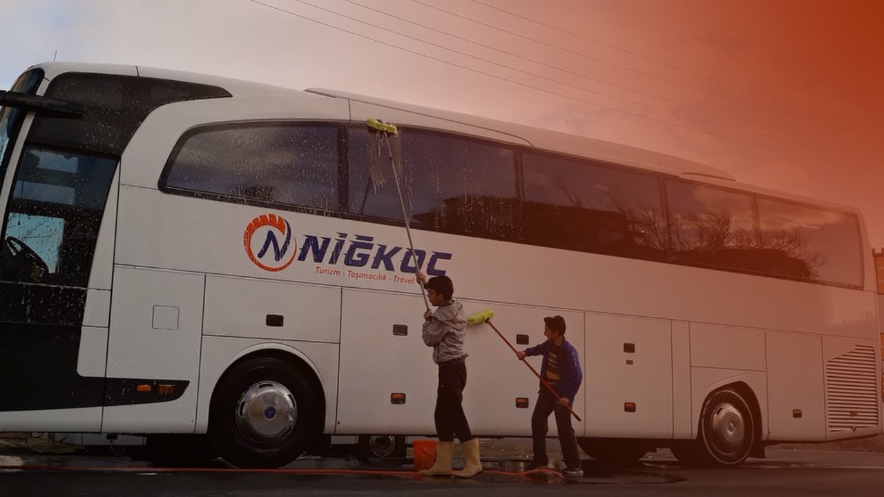 OTOBÜS DIŞ TEMİZLİĞİ  l MERCEDES BENZ TRAVEGO...