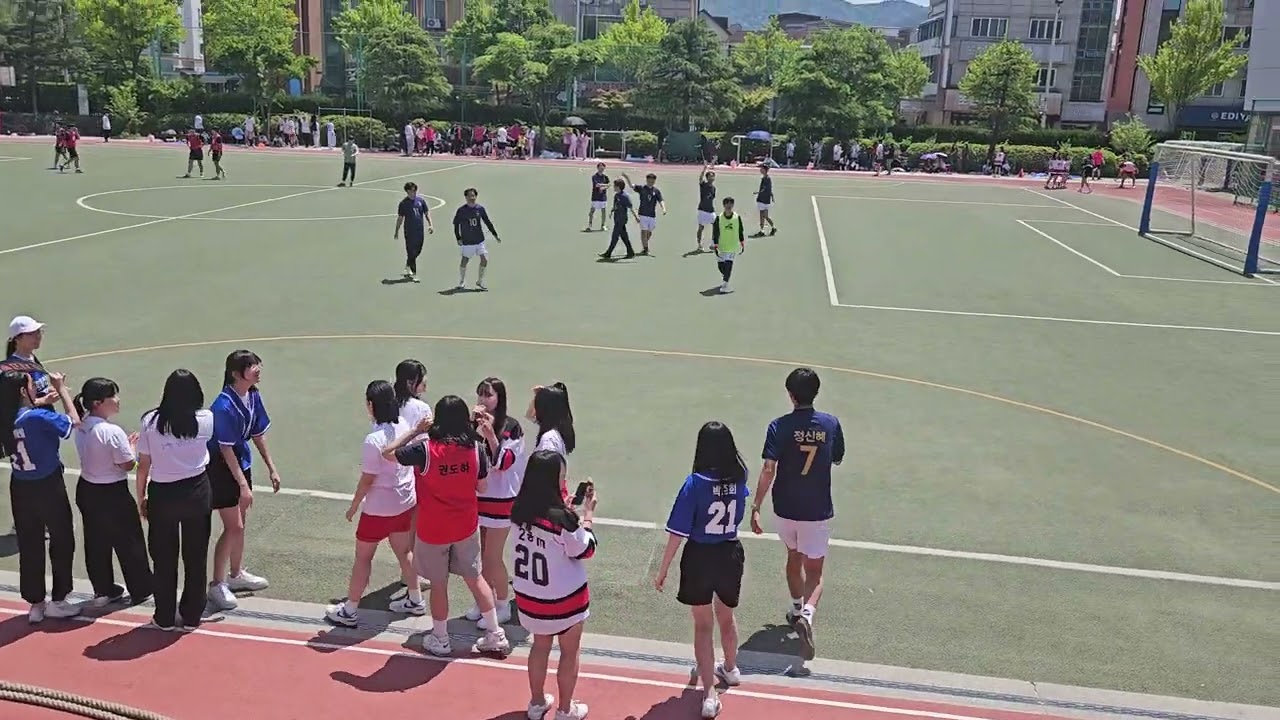 2024년도 송촌고 반대항전 결승전 1반vs2반 후반전