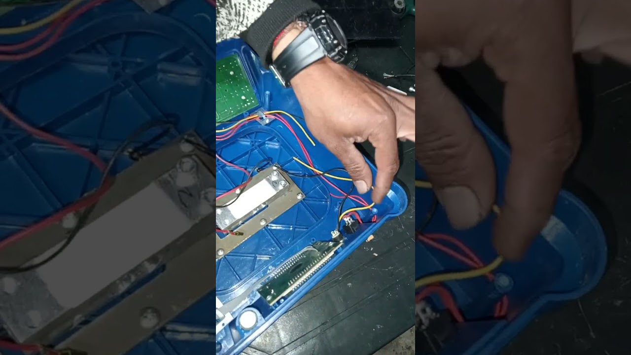cómo instalar una báscula digital, directa,sin pila, instalación.