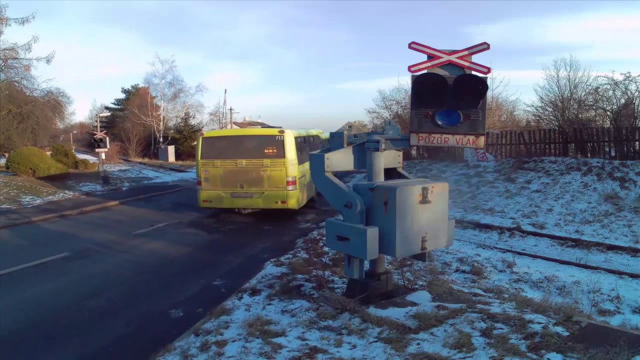 Železniční Přejezd Krupka [4] 19.1.2019