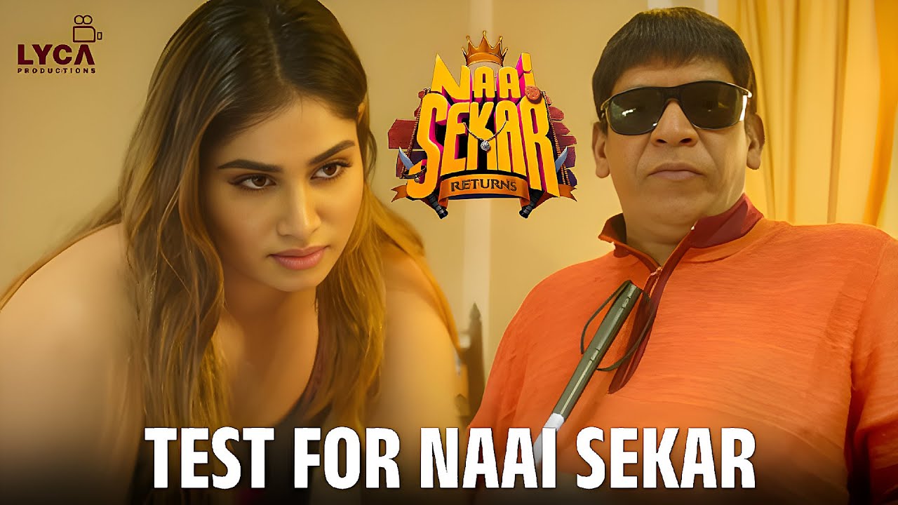 Test For Naai Sekar | Naai Sekar Returns Movie Scenes | Vadivelu | Sivaangi | Kingsley