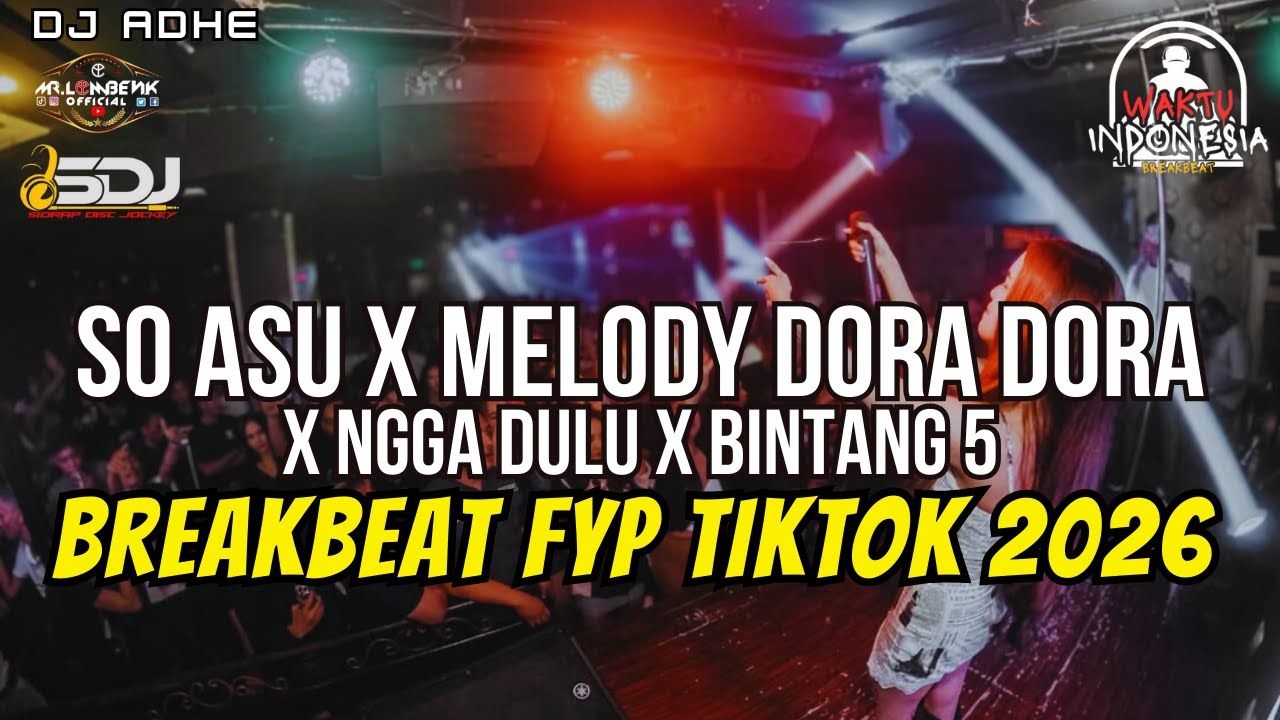 DJ SO ASU X MELODY DORA DORA BREAKBEAT VIRAL TIKTOK 2026 - DJ ADHE
