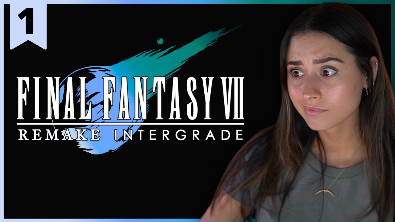 Final Fantasy VII Remake Intergrade | First Final Fantasy Game Ever! | Pt.1