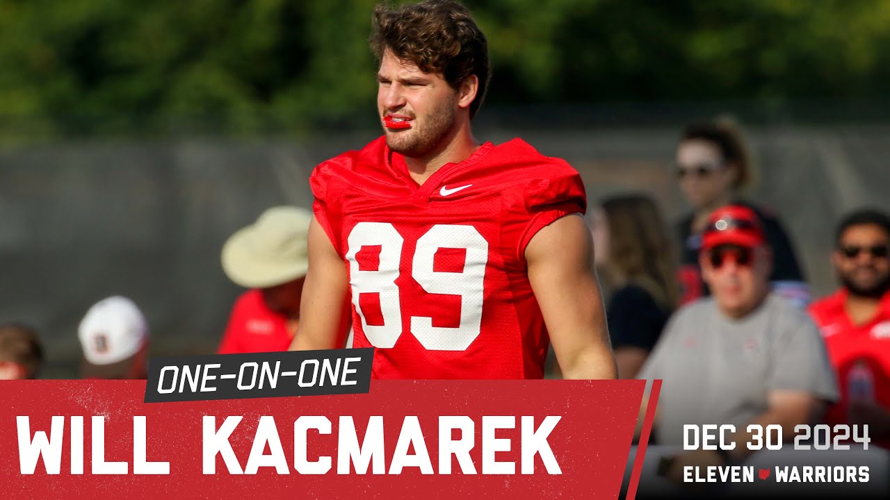 Will Kacmarek confirms he will stay at Ohio State in 2025, excited to play with Max Klare