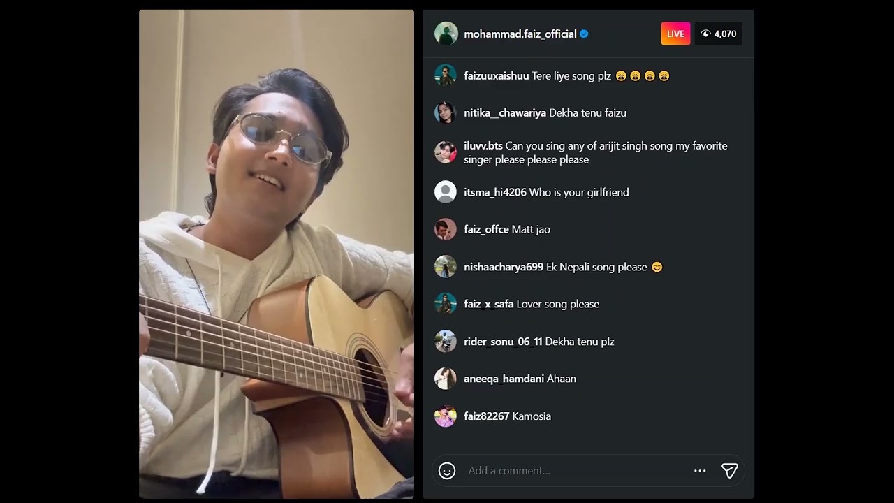 Mohammad Faiz | Live Instagram | Happy New Year | 2026 | Lamha Nur