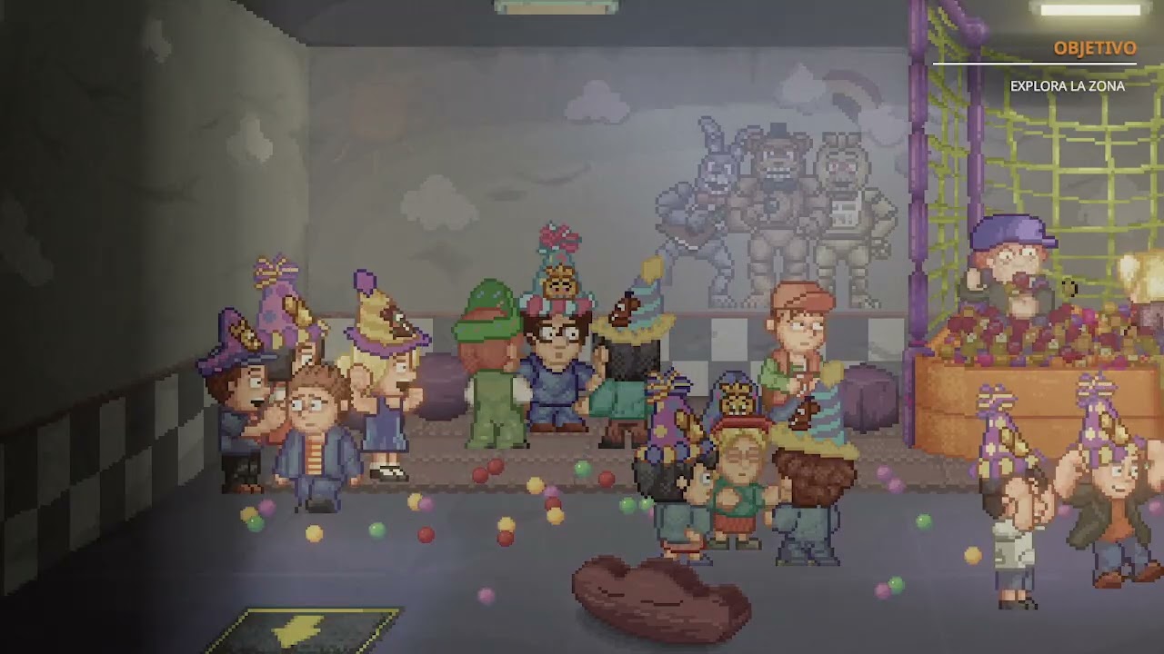 Five Nights at Freddy's Into the Pit parte 1 final rapido