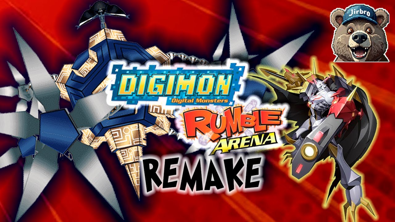 NUEVO MODO ARCADE BlitzGreymon y Cres Garurumon // Digimon Rumble Arena Remake Versión 19