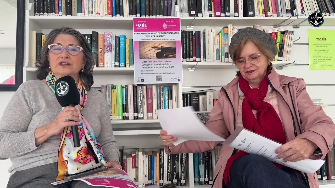 AMIL organiza el certamen literario de microrrelatos 'Villa de Laredo'