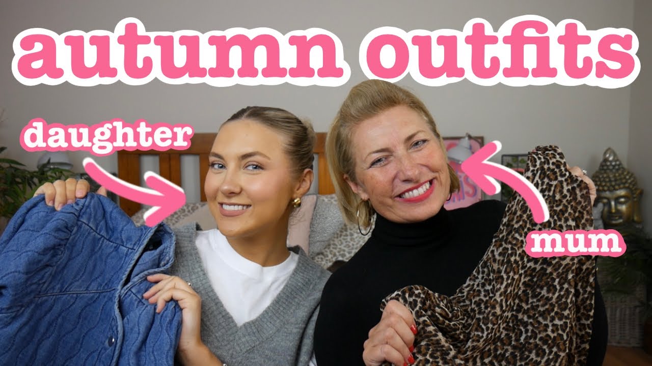 AUTUMN OUTFITS! mum vs daughter outfit challenge! Primark, Zara & more!