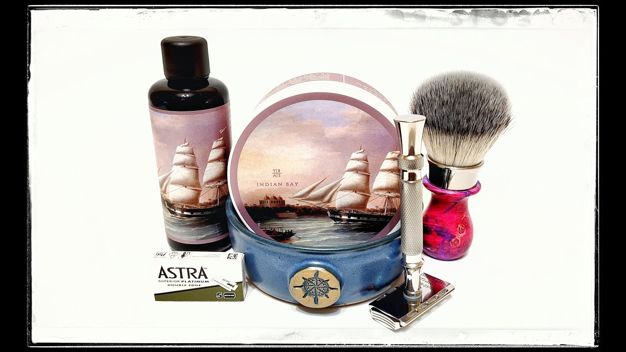 Бритье! Blackland Tradere SB - Astra SP - by Vadim Lebedich - Tallow + Steel - Captain's Choice