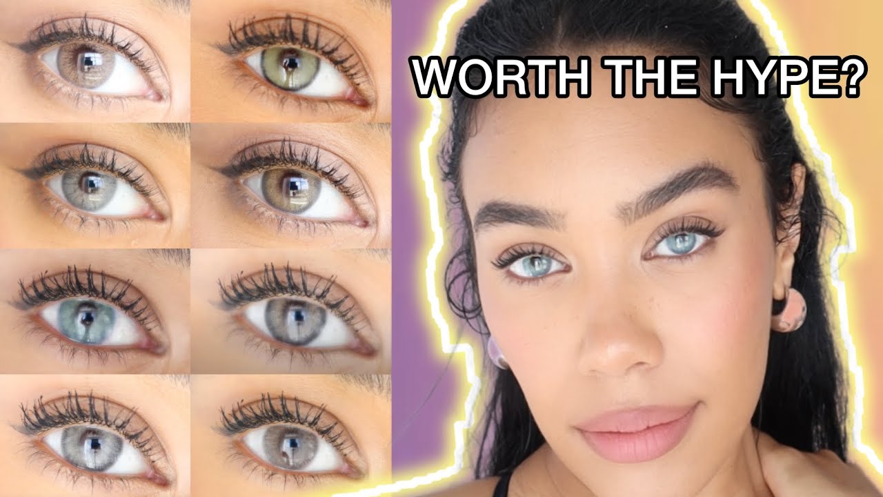 ARE NADA FADEL COLOR CONTACTS WORTH THE HYPE? Honest Review + Wear Test