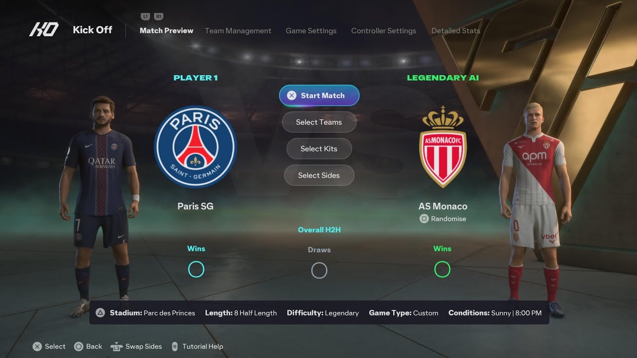 PSG 🆚 Monaco