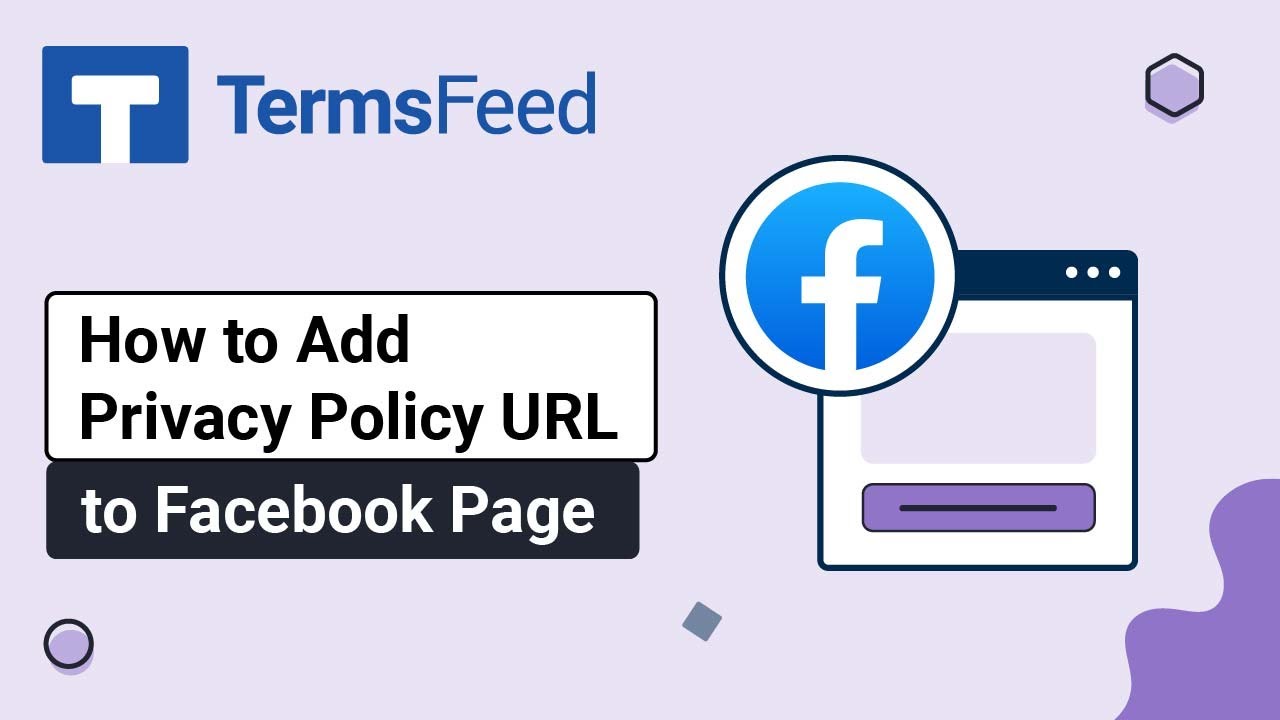 How to Add Privacy Policy URL to Facebook Page